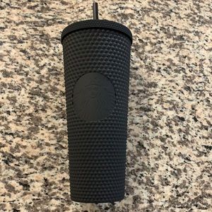 Starbucks 24 ounce matte black studded tumbler